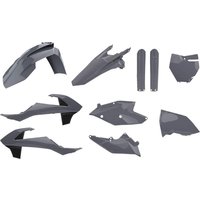 Image of 90825 - Polisport Plastics Kit For KTM SX125 2016-2019 - Grey