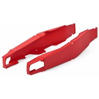 Image of 8463400002 - Polisport Swingarm Protectors For Beta RR 125 2018-2024 Rear - Red
