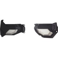 91108 - Polisport Clutch & Alternator Cover Kit For Yamaha FZ-07 700 2015-2017 - Black