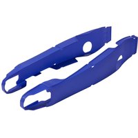 Image of 8456800002 - Polisport Swingarm Protectors For Yamaha WRF250 2011-2014 Rear - Blue