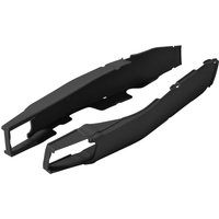 Image of 8985000001 - Polisport Swingarm Protectors For Kawasaki KXF250 2017-2020 - Black