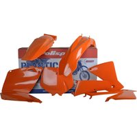 Image of 90100 - Polisport Plastics Kit For KTM EXC125 2003 - OEM/Orange