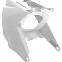 Image of 8606700001 - Polisport Air Box Cover For KTM SX65 2016-2023 - White