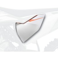 Image of 8422300008 - Polisport Air Box Cover For KTM EXC250 TPI 2020-2023 - White