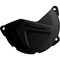 Image of 8458400001 - Polisport Clutch Cover Protector For Yamaha WRF450 2016-2023 - Black