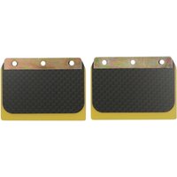 Image of PRO-49 - Boyesen Pro Series Reed Set For Yamaha YZ125 1980-1993 - Carbon Fiber/Yellow