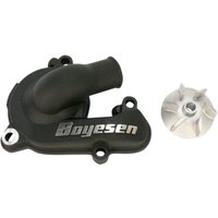 WPK-44B - Boyesen Supercooler Water Pump Cover & Impeller Kit For KTM EXC-F250 2013-2016 - Black