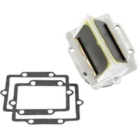 RAD-12 - Boyesen Rad Valve Reed Cage Assembly For Kawasaki KX250 1987-1993 - Black/Silver