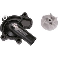 WPK-07B - Boyesen Supercooler Water Pump Cover & Impeller Kit For Honda CRF250R 2004-2009 - Black
