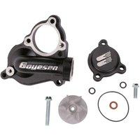 WPK-17B - Boyesen Supercooler Water Pump Cover & Impeller Kit For Kawasaki KXF250 2004-2016 - Black