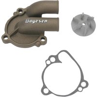 WPK-10M - Boyesen Supercooler Water Pump Cover & Impeller Kit For Kawasaki KX100 2001-2021 - Magnesium