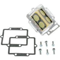 RAD-12H - Boyesen Rad Valve Reed Cage Assembly For Kawasaki KX250 2001-2003 - Black/Silver