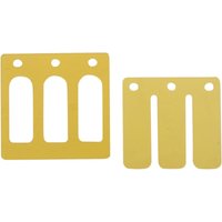 Image of 601 - Boyesen Power Reed Set For Suzuki PE 250 1980-1981 - Yellow
