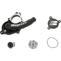 WPK-27B - Boyesen Supercooler Water Pump Cover & Impeller Kit For Suzuki RMZ250 2007-2012 - Black
