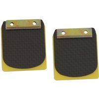 Image of PSR-213 - Boyesen Replacement Pro Series Reed Set for RAD Valve For Kawasaki KX100 2001-2021 - Carbon Fiber/Yellow