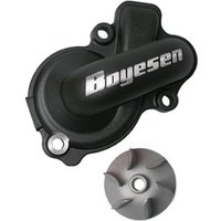 WPK-41B - Boyesen Supercooler Water Pump Cover & Impeller Kit For Gas Gas MC125 2021-2023 - Black