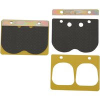 Image of PRO-216 - Boyesen Pro Series Reed Set For Kawasaki KX250 2005-2007 - Carbon Fiber/Yellow
