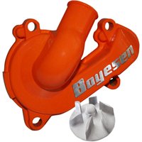 WPK-44O - Boyesen Supercooler Water Pump Cover & Impeller Kit For KTM EXC-F250 2013-2016 - Orange