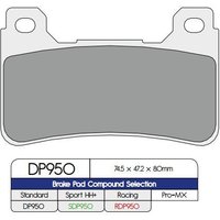 DP950 - DP Brakes Standard Sintered Metal Brake Pads For Honda CB1000R 2008-2016 Front