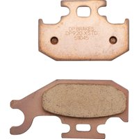 DP920 - DP Brakes ATV/UTV Sintered Metal Brake Pads For Can Am Commander 1000 EFI 2014-2017 Rear