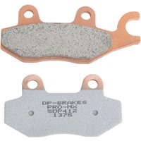 SDP412 - DP Brakes SDP Pro-MX Sintered Brake Pads For Suzuki AN 400 2007-2009 Front/Fits Front Left Or Right/Rear