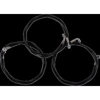 LA-8059B16B - LA Choppers Brake Line Kit For Harley Davidson FLHRXS 1868 ABS 2024 15-17 FL 24+ Black