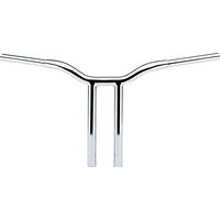LA-7337-14 - LA Choppers Kage Fighter Welded Straight-Riser Handlebar 35.5 cm (14") - Chrome