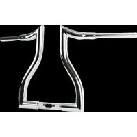 Image of LA-7328-14 - LA Choppers Hammerhead Handlebar For Harley Davidson FLTRK 1868 ABS 2024 36 cm (14-1/4") - Chrome