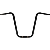 LA-7348-16B - LA Choppers Twin Round Handlebar For Harley Davidson FLTRK 1868 ABS 2024 40.5 cm (16") - Black