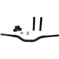 Image of LA-7336-08B - LA Choppers Kage Fighter-T Pullback Handlebar 28 cm (11") - Black/Gloss
