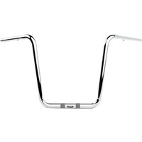 Image of LA-7324-16C - LA Choppers Twin Round Handlebar For Harley Davidson FLTRK 1868 ABS 2020-2023 40.5 cm (16") - Chrome