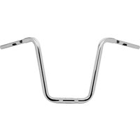 LA-7348-14 - LA Choppers Twin Round Handlebar For Harley Davidson FLTRK 1868 ABS 2024 35.5 cm (14") - Chrome