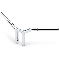 Image of LA-7337-08 - LA Choppers Kage Fighter Welded Straight-Riser Handlebar 20.5 cm (8") - Chrome