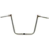 Image of LA-7312-63SS - LA Choppers 1-1/4" Hefty Twin Peaks Handlebar For Harley Davidson FLTR 1450 1999-2003 33 cm (13") - Polished