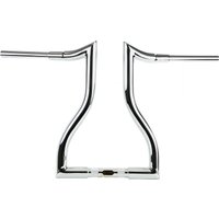 Image of LA-7316-16 - LA Choppers Hammerhead Handlebar For Harley Davidson FLHRXS 1750 ABS 2017-2018 40.5 cm (16") - Chrome