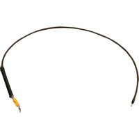 LA-8059C19M - LA Choppers Midnight Braided Clutch Cable For Harley Davidson FLHRXS 1868 ABS 2024 18" - 20" - Black