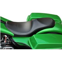 Image of LK-817PY - LE Pera Villain Seat For Harley Davidson FLHR 1584 2008-2011 Smooth 12 x 15"- Black