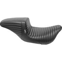 Image of LK-597DLPT - LE Pera Kickflip Daddy Long Legs Seat For Harley Davidson FLH 1868 ABS 2021 Pleated - Black
