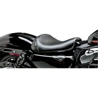 Image of LK-006 - LE Pera Bare Bones Solo Seat For Harley Davidson XL1200C 2004-2019 Smooth - Black