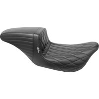 Image of LK-597DLDM - LE Pera Kickflip Daddy Long Legs Seat For Harley Davidson FLH 1868 ABS 2021 Diamond - Black