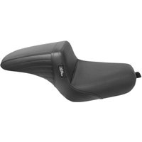Image of LK-596BW - LE Pera Kickflip Seat For Harley Davidson XL1200C 2010-2020 Basketweave - Black