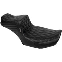 Image of LV-587DLDD - LE Pera Tailwhip Daddy Long Legs Seat For Harley Davidson FLHX 1750 ABS 2023 Gripper - Black