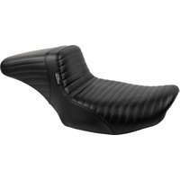 Image of LV-597DLPT - LE Pera Kickflip Daddy Long Legs Seat For Harley Davidson FLHX 1750 ABS 2023 Pleated - Black