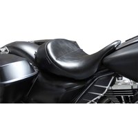 Image of LKU-017 - LE Pera Aviator Up Front Solo Seat For Harley Davidson FLHR 1584 2008-2011 Smooth - Black