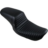 Image of LN-591PT - LE Pera Kickflip Seat For Harley Davidson FXD 1340 1996-1998 Pleated - Black