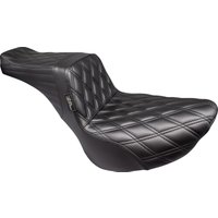 Image of LY-580DD - LE Pera Tailwhip Seat For Harley Davidson FLSL 1750 ABS 2018-2021 Double Diamond - Black