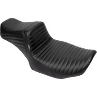Image of LV-587DLPT - LE Pera Tailwhip Daddy Long Legs Seat For Harley Davidson FLHX 1750 ABS 2023 Pleated - Black