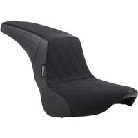 Image of LYR-590DMGP - LE Pera Kickflip Seat For Harley Davidson FLSB 1750 ABS 2018-2024 Diamond w/Gripp Tape - Black