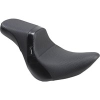 Image of LYO-543BW - LE Pera Daytona 2 Up Seat For Harley Davidson FLFB 1750 ABS 2018-2020 Basketweave - Black