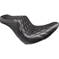 Image of LYRU-580DD - LE Pera Tailwhip Up Front Seat For Harley Davidson FLSB 1750 ABS 2018-2021 Double Diamond - Black